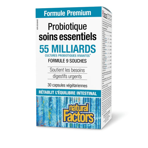 Probiotoque soins essentiels 55 milliards de cultures probiotiques vivantes