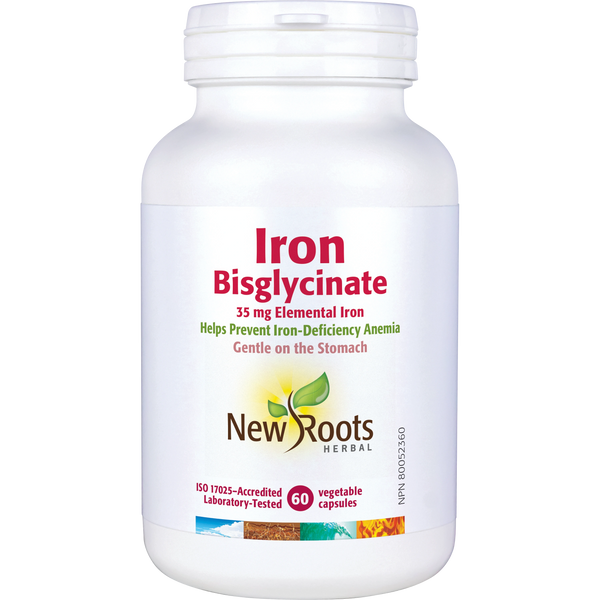 Iron Bisglycinate 35 mg 60 capsules