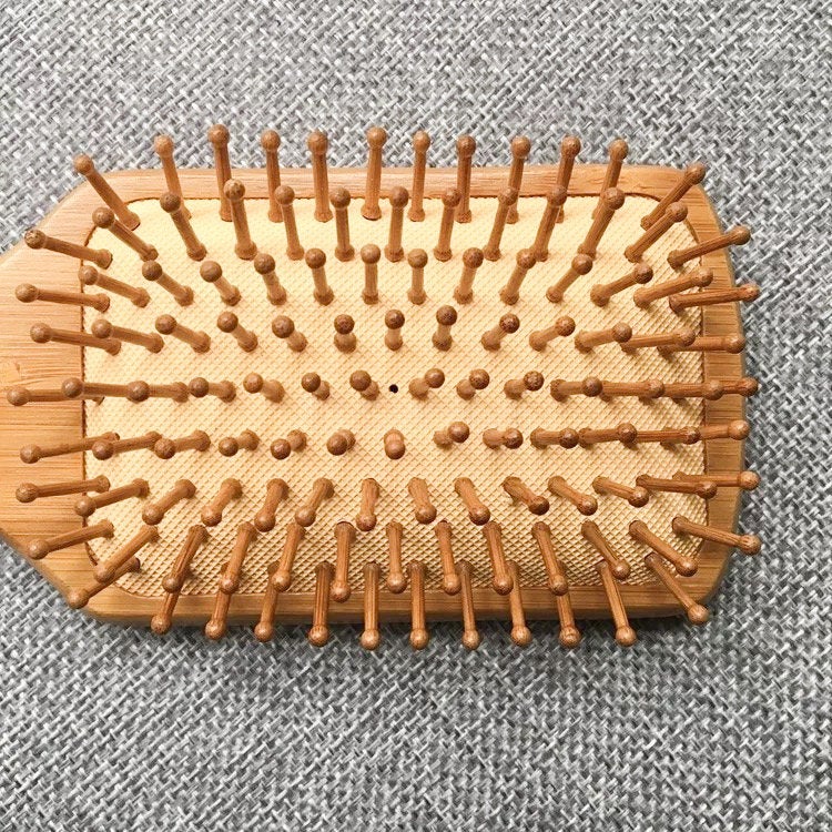 Brosse démêlante en bambou