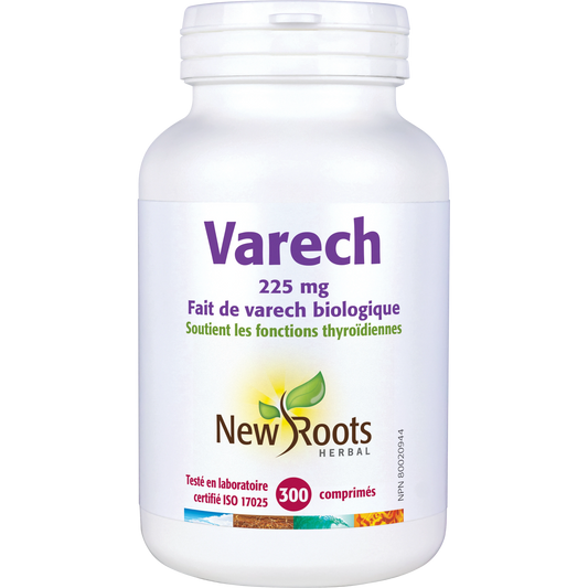 Varech 225 mg, New Roots Herbal, 300 comprimés