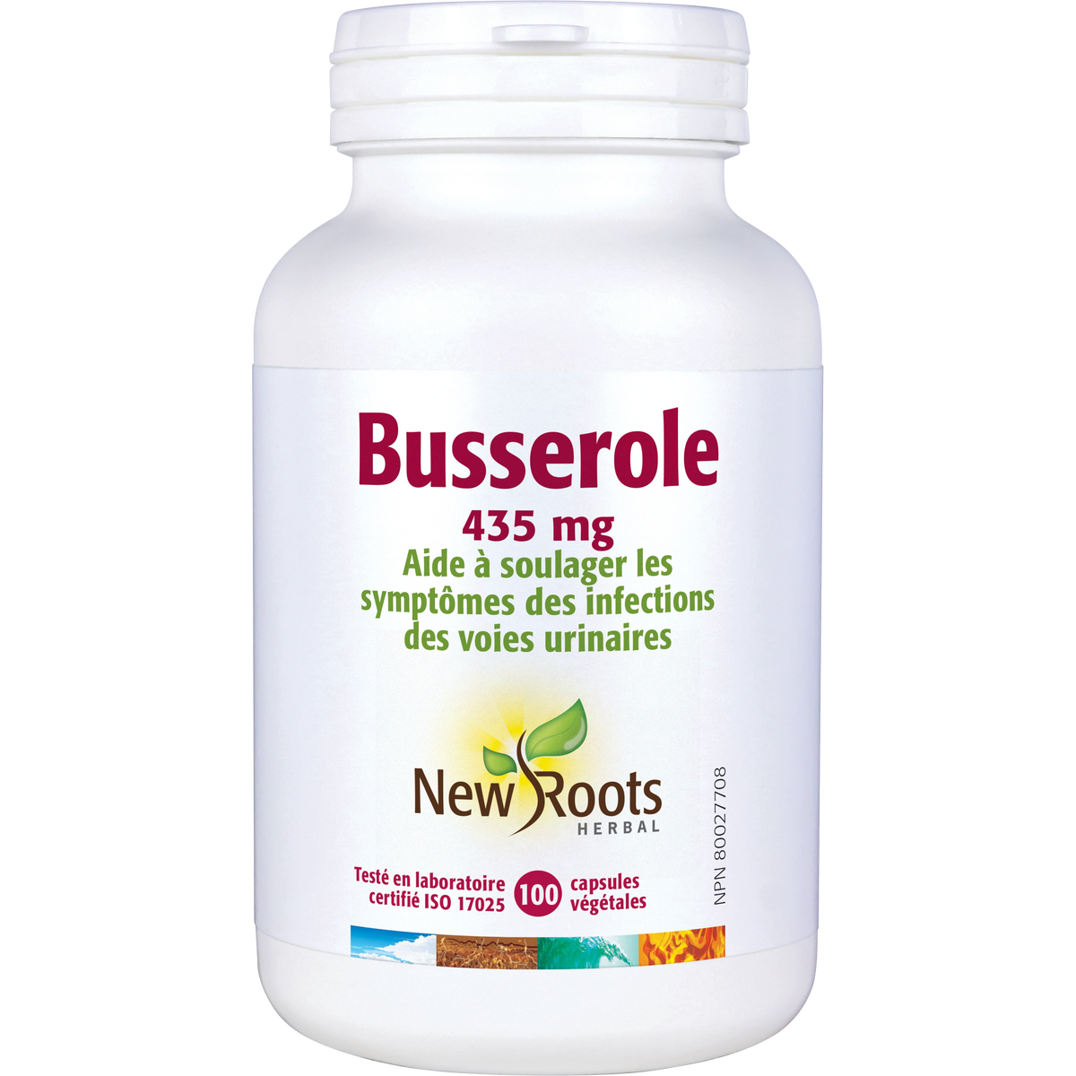 Busserole 435 mg, New Roots Herbal, 100 capsules