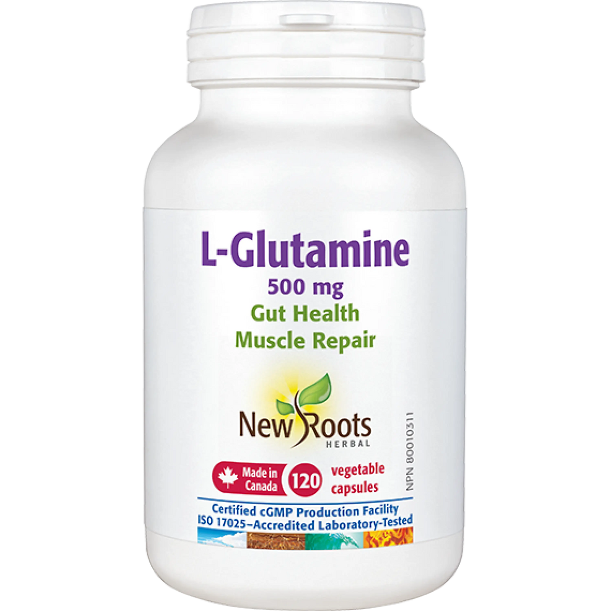 L-Glutamine 500 mg 120 capsules
