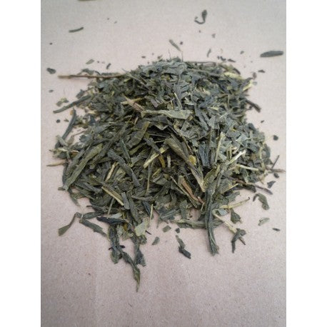 The vert Sencha séchée en vrac — Herboristerie Desjardins