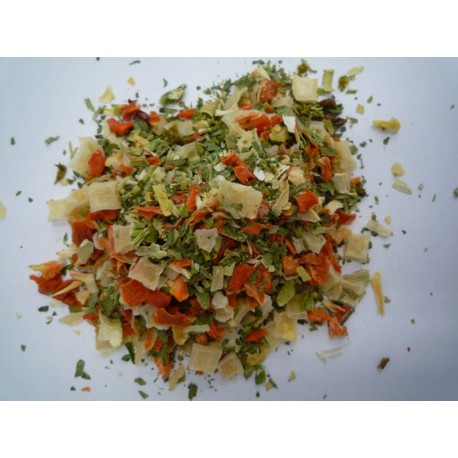 Légumes mélangés déshydratés en vrac — Herboristerie Desjardins