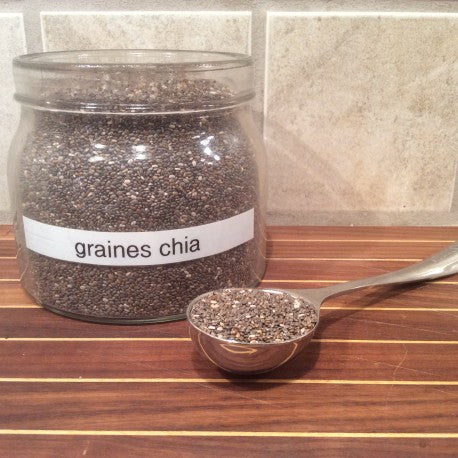Graines de Chia séchée en vrac — Herboristerie Desjardins