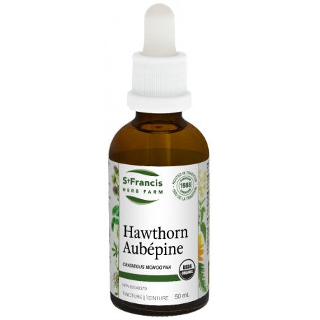 Aubépine teinture mère 50 ml — Herboristerie Desjardins