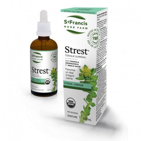 Strest teinture mère 50 ml — Herboristerie Desjardins