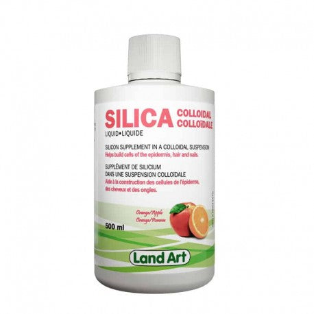 Silica Colloïdale - Supplément Liquide - Orange et pomme 500 mL