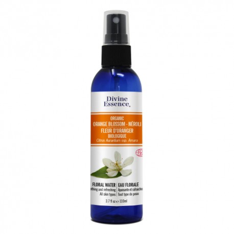 Hydrolat de fleur d'oranger biologique - 110ml Divine Essence — Herboristerie Desjardins