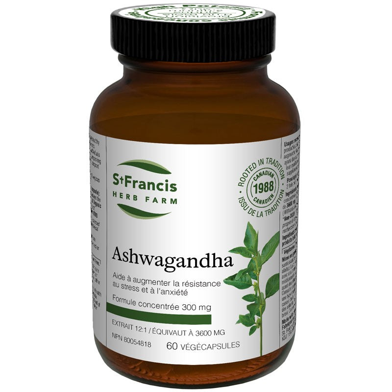 Ashwagandha - 60 capsules — Herboristerie Desjardins
