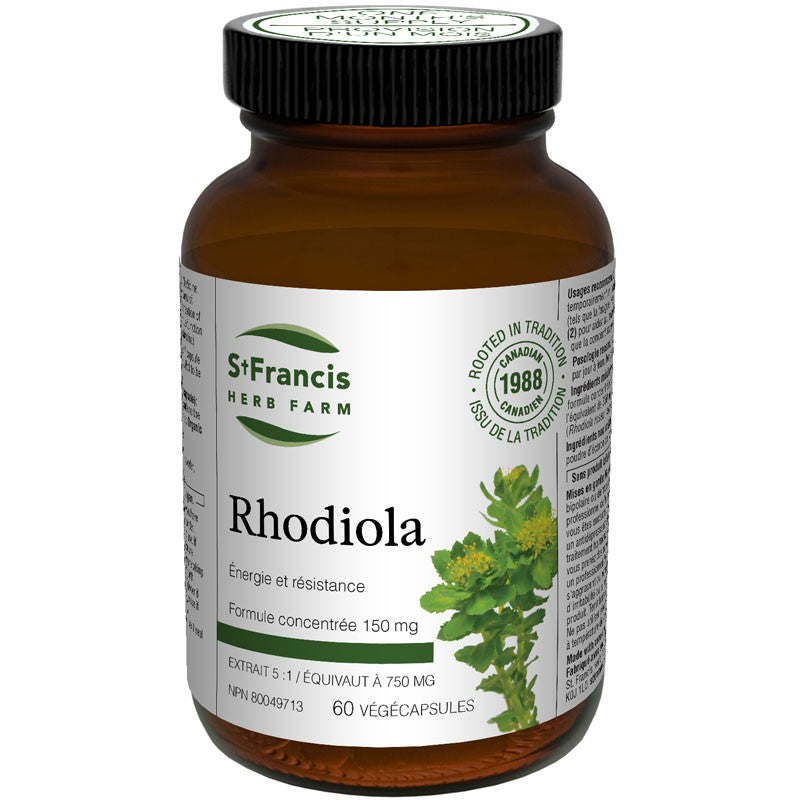 Capsules d'extrait de Rhodiola — Herboristerie Desjardins