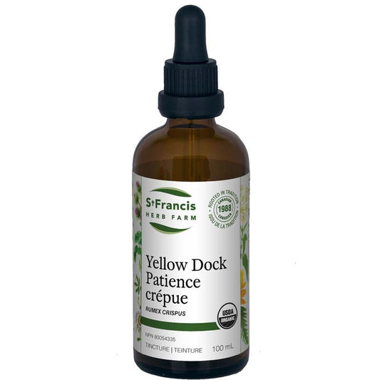 Patience Crépue teinture mère 50 ml — Herboristerie Desjardins