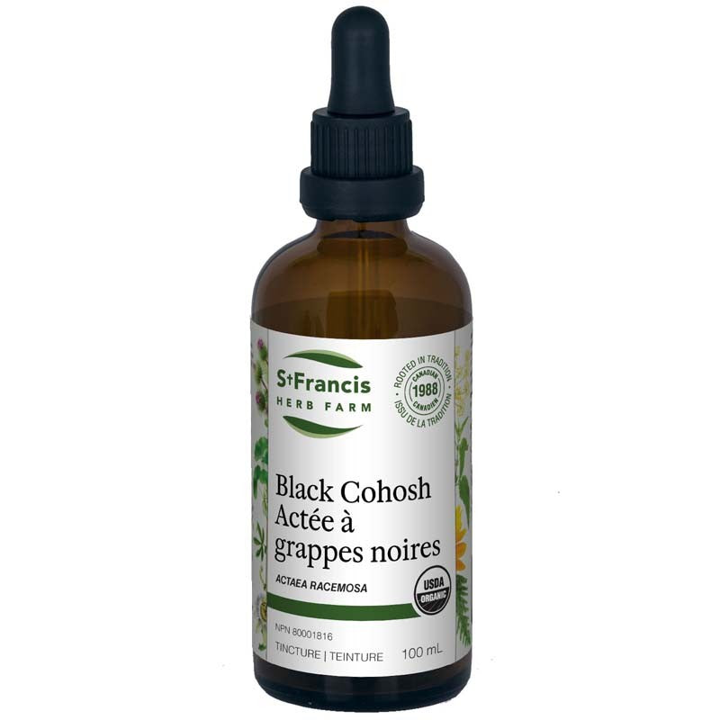 Actée à grappes noires teinture mère 50 ml — Herboristerie Desjardins