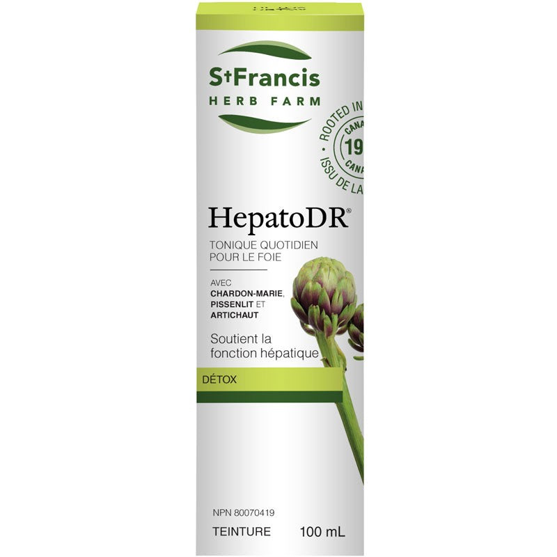 Formule HepatoDR teinture mère 50 ml — Herboristerie Desjardins