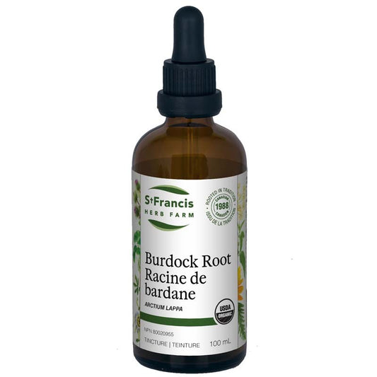 Racine de bardane teinture mère 50 ml — Herboristerie Desjardins