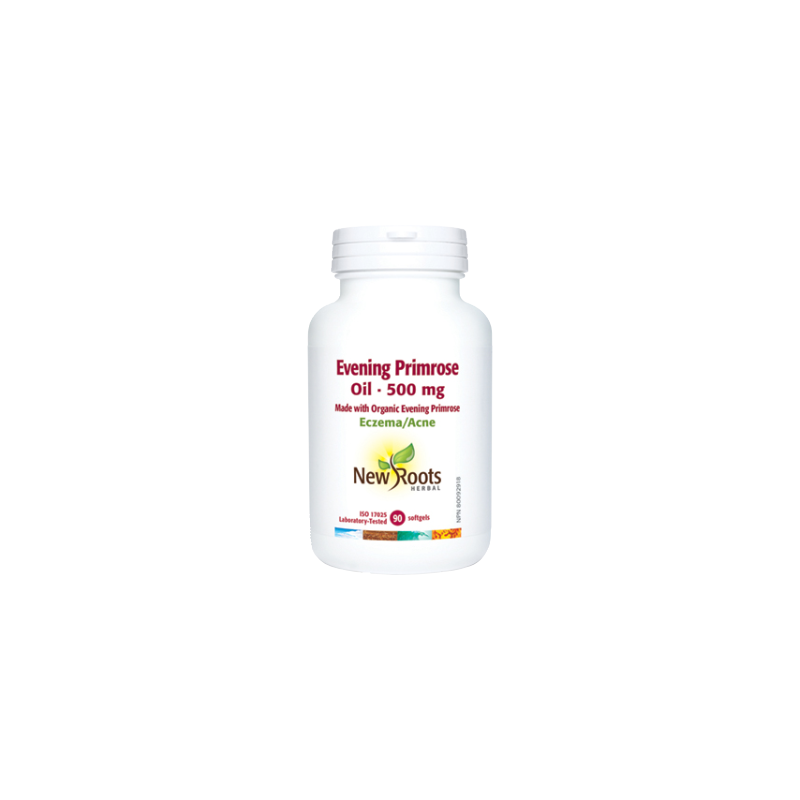 Huile d'Onagre 500 mg -90 Capsules — Herboristerie Desjardins