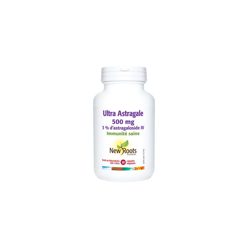 Astragale 500mg- 90 capsules New Roots — Herboristerie Desjardins