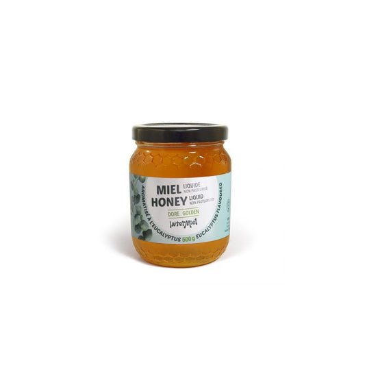 Miel liquide aromatisé à l'eucalyptus — Herboristerie Desjardins