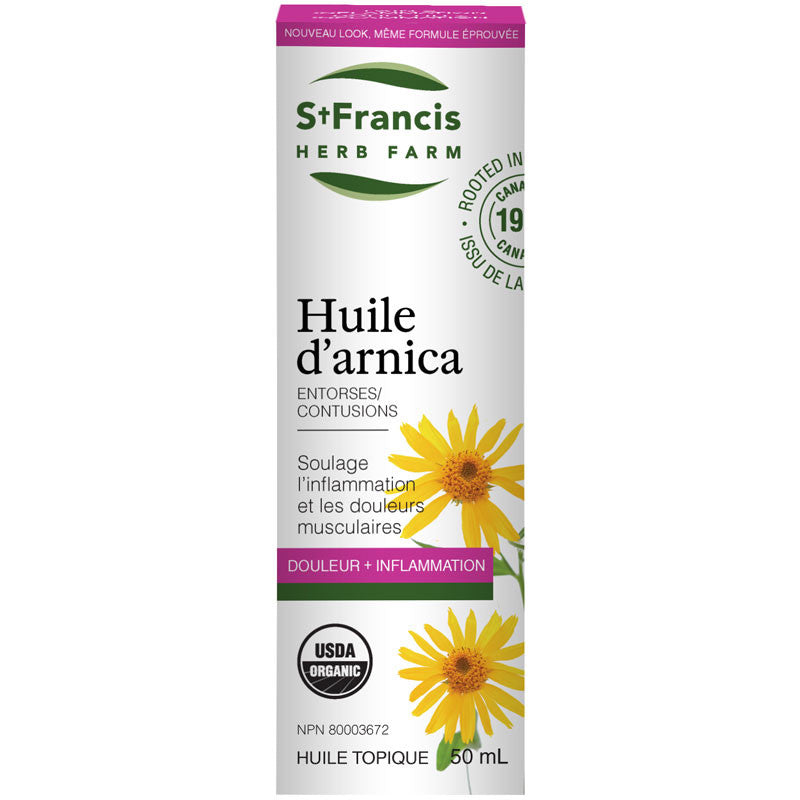 Huile d'Arnica - 50ml — Herboristerie Desjardins