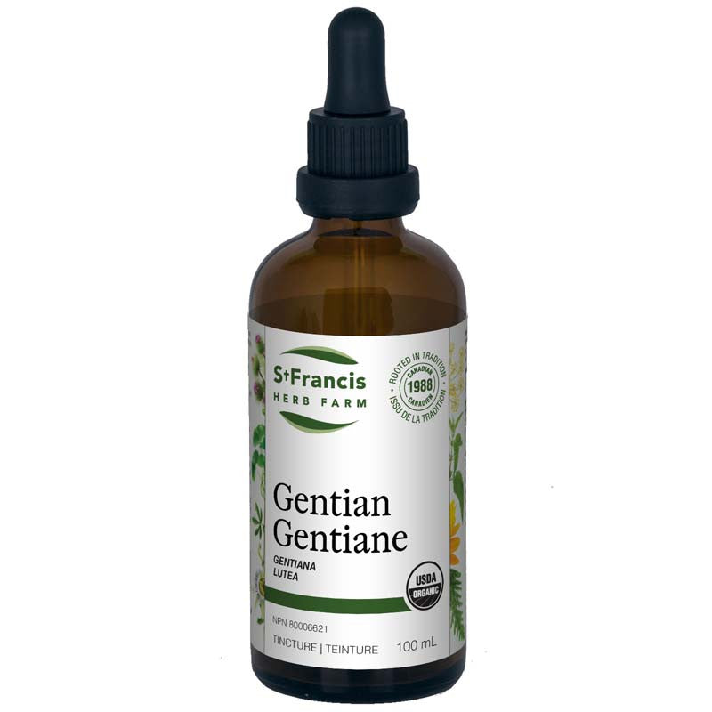 Gentiane teinture mère 50 ml — Herboristerie Desjardins