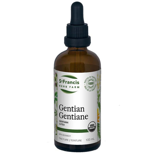 Gentiane teinture mère 50 ml — Herboristerie Desjardins