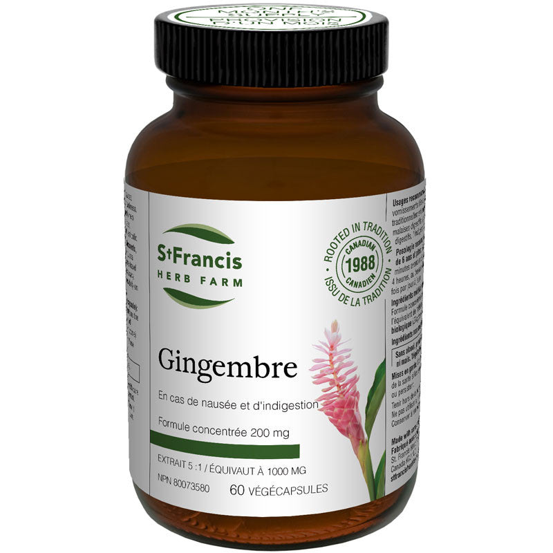 Capsules de gingembre — Herboristerie Desjardins