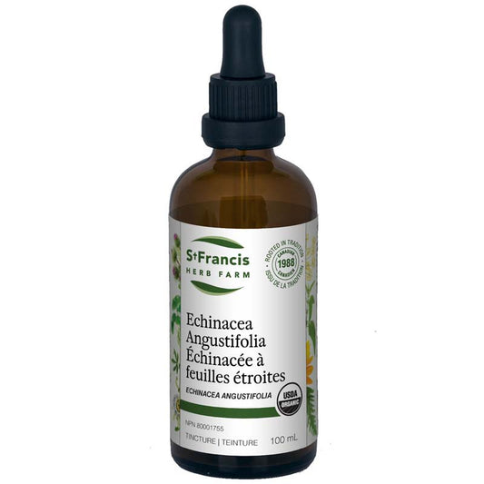 Échinacée à feuilles étroites teinture mère 50 ml — Herboristerie Desjardins