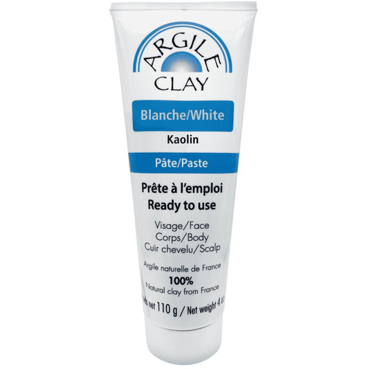 Argile Kaolin blanche 110g — Herboristerie Desjardins
