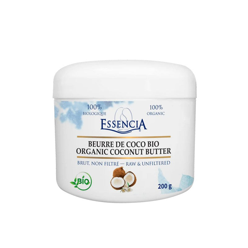 Beurre de coco brut bio 200g — Herboristerie Desjardins