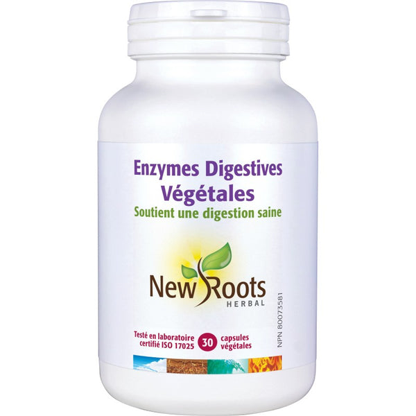Enzymes Digestives Végétales (30 capsules)