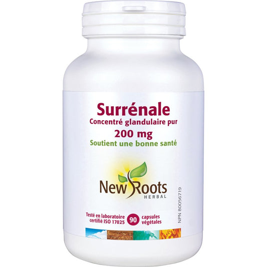 Surrénale 200mg (90 capsules) — Herboristerie Desjardins
