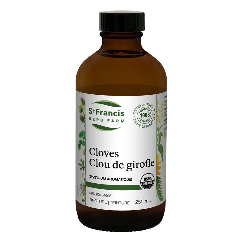Clou de girofle teinture mère 250 ml — Herboristerie Desjardins