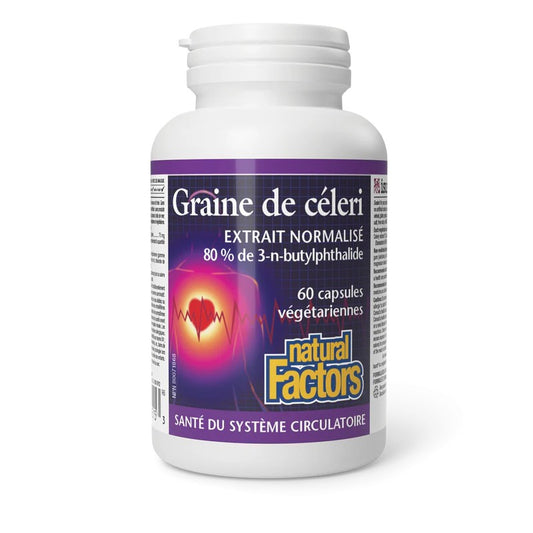 Graines de céleri (60 capsules) — Herboristerie Desjardins