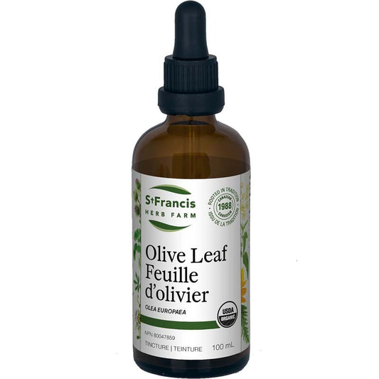 Feuilles d'olivier teinture mère 50 ml — Herboristerie Desjardins