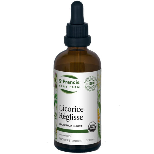 Réglisse teinture mère 50 ml — Herboristerie Desjardins