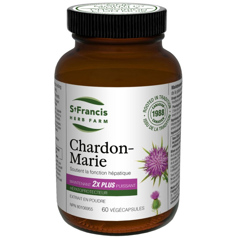 Chardon Marie (60 capsules) — Herboristerie Desjardins