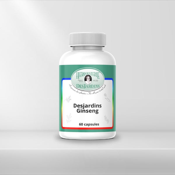 Ginseng 500 mg. 60 Capsules ( NPN ) 80001980