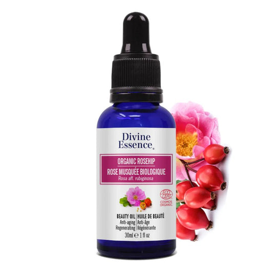 Huile de Rose Musquée Biologique — Herboristerie Desjardins