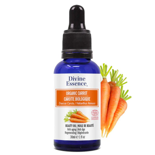 Huile de Carotte Biologique 30ml — Herboristerie Desjardins