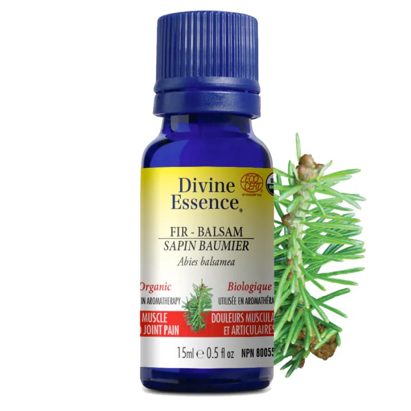 Huile essentielle Sapin Baumier Biologique 15 ml — Herboristerie Desjardins