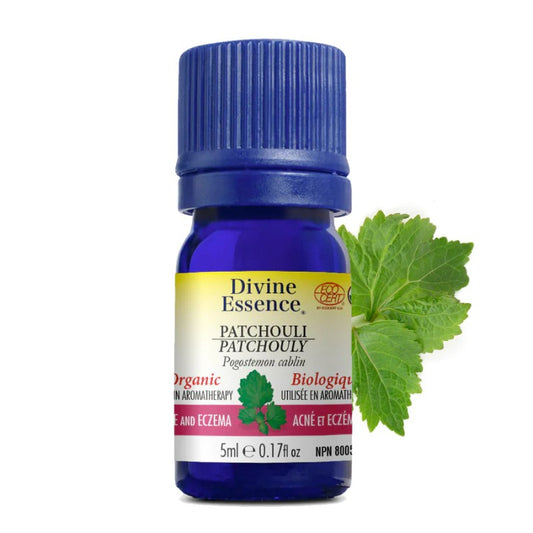 Huile essentielle Patchouli Biologique 5 ml — Herboristerie Desjardins