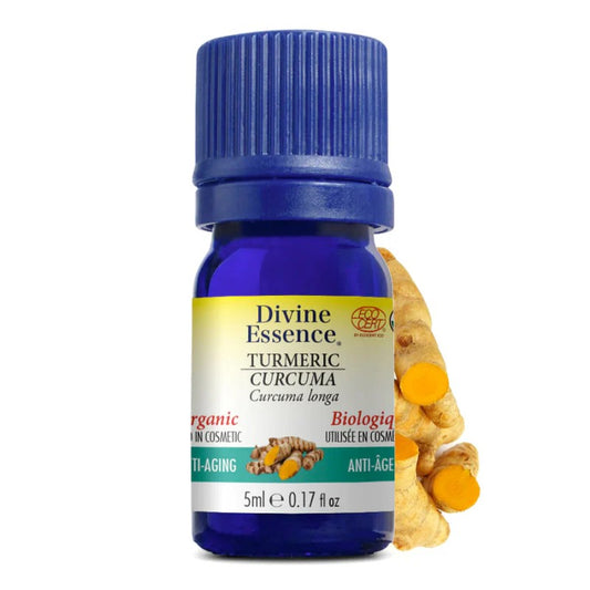 Huile essentielle Curcuma (Turmeric) Biologique 5 ml — Herboristerie Desjardins