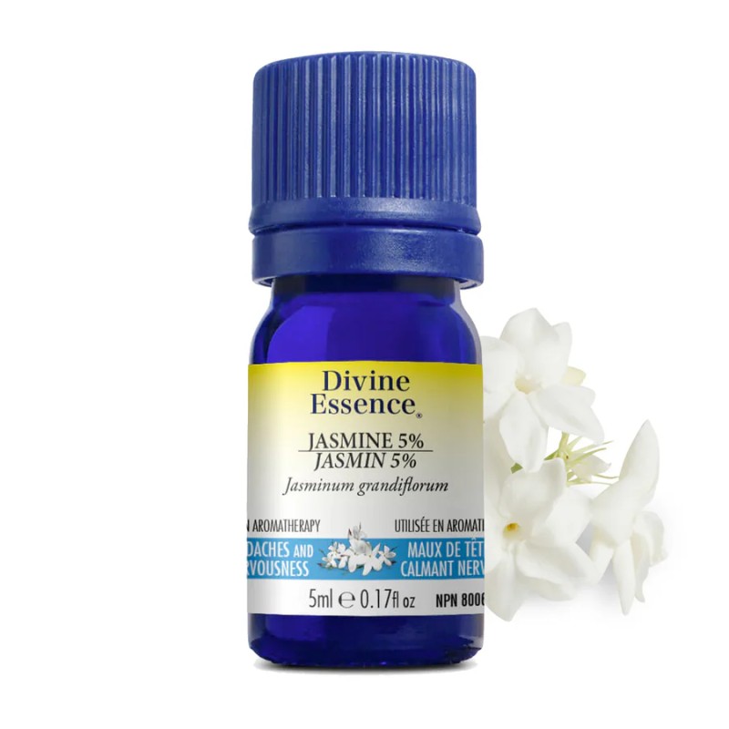 Huile essentielle Jasmin 5% Absolue — Herboristerie Desjardins