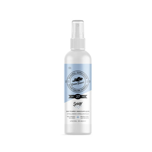 Écran solaire minéral - FPS 27 Spray — Herboristerie Desjardins