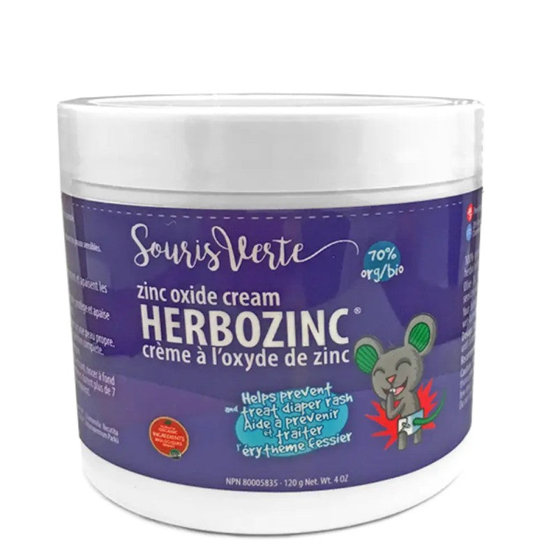 Crème Herbozinc 120g — Herboristerie Desjardins