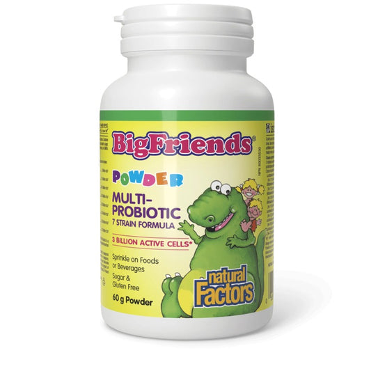 Multiprobiotique Formule 7 souches Big Friends — Herboristerie Desjardins
