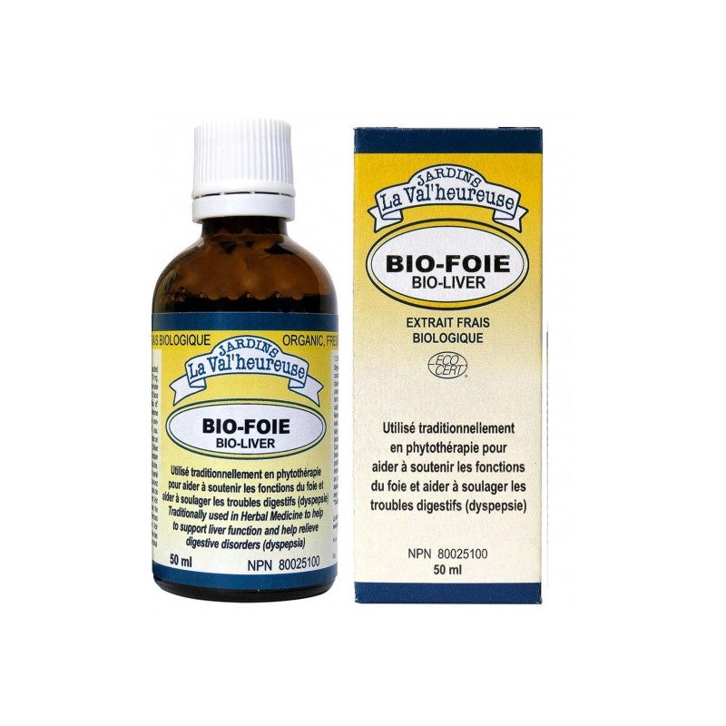 BIO FOIE teinture mère — Herboristerie Desjardins