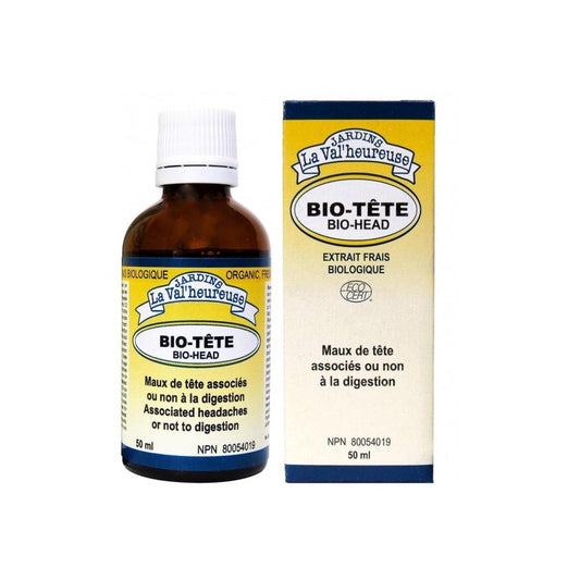 BIO TÊTE teinture mère — Herboristerie Desjardins