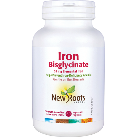 Iron Bisglycinate 35 mg 60 capsules