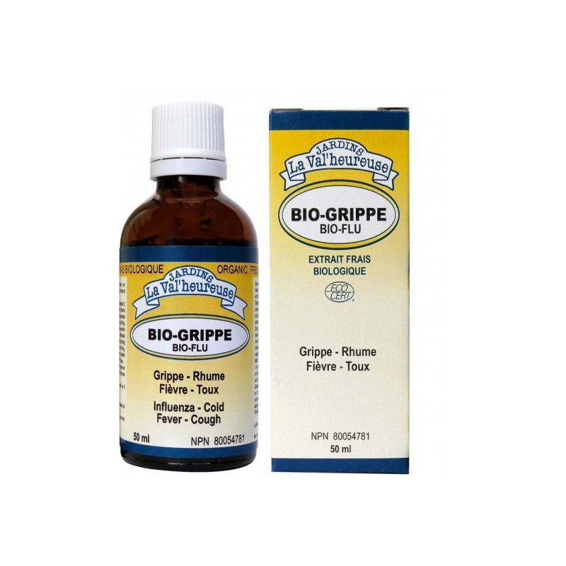 BIO GRIPPE teinture mère 50 ml — Herboristerie Desjardins